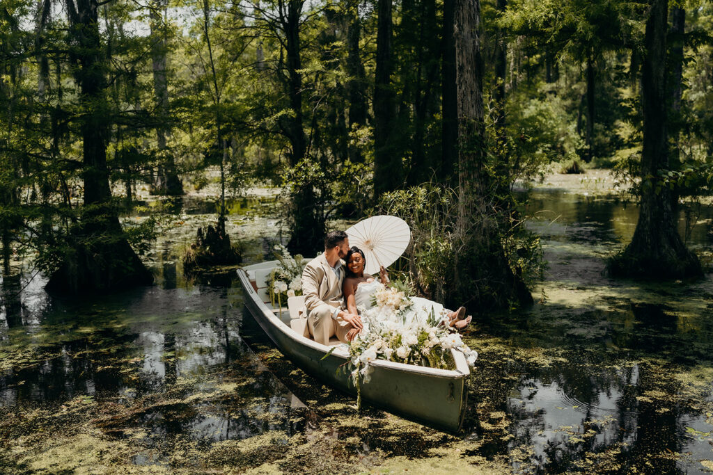 Cypress Gardens - Portraits in the pond surrounded 