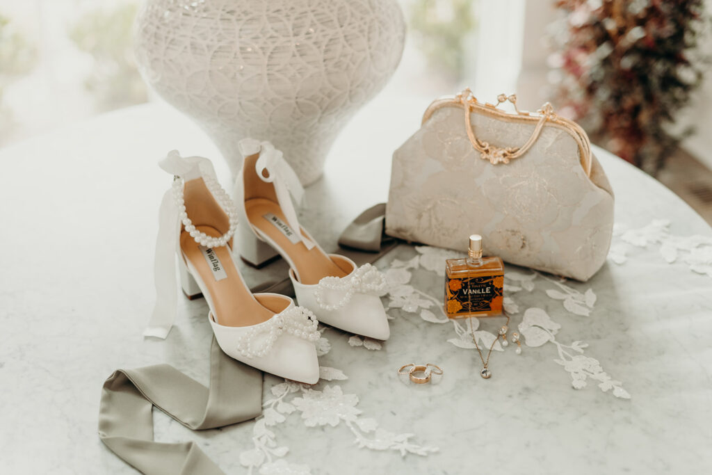 bride getting ready