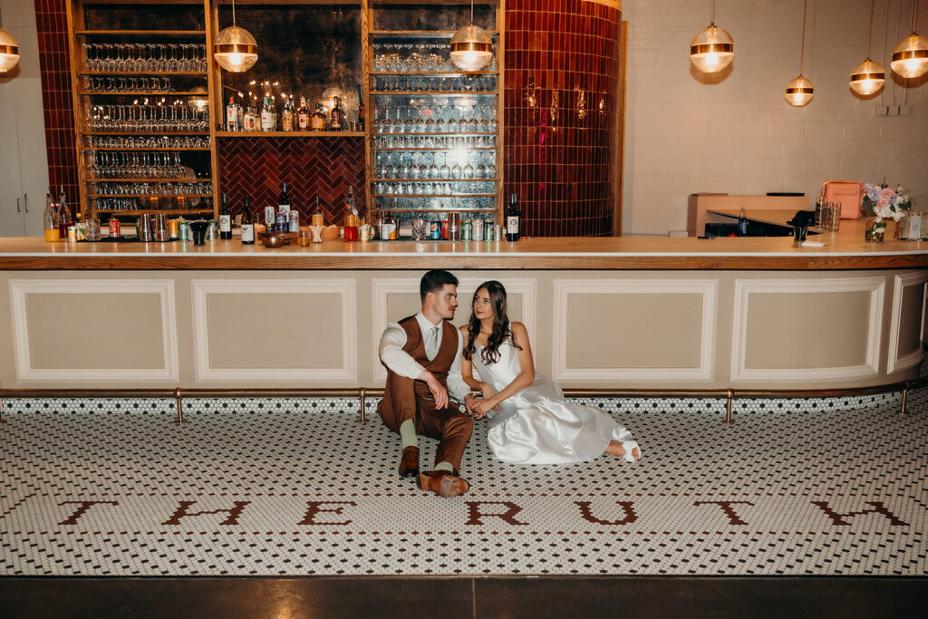 reception and party with dancing, toasts, and cake cutting