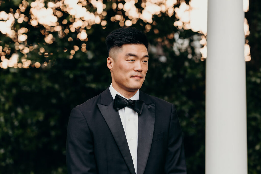 wedding ceremony at separk mansion