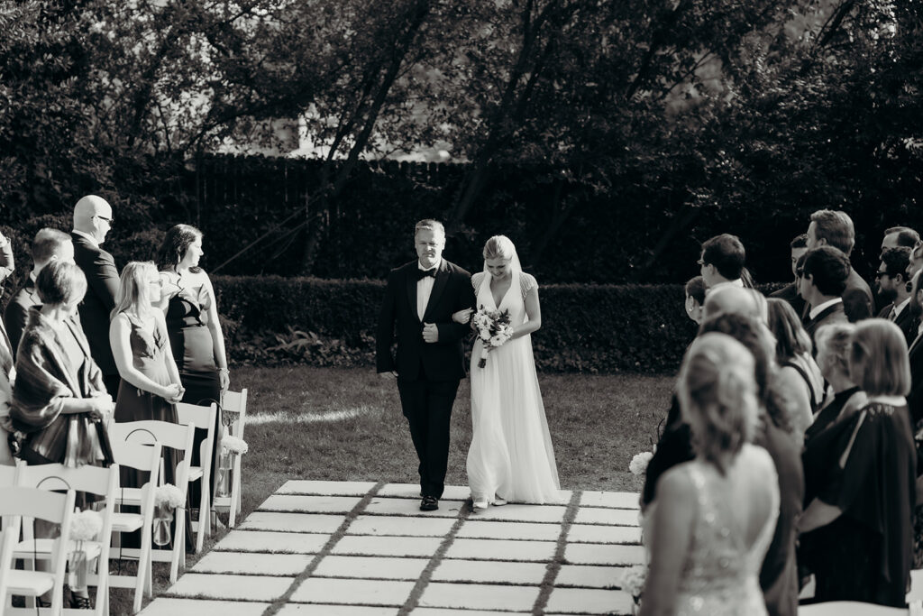wedding ceremony at separk mansion