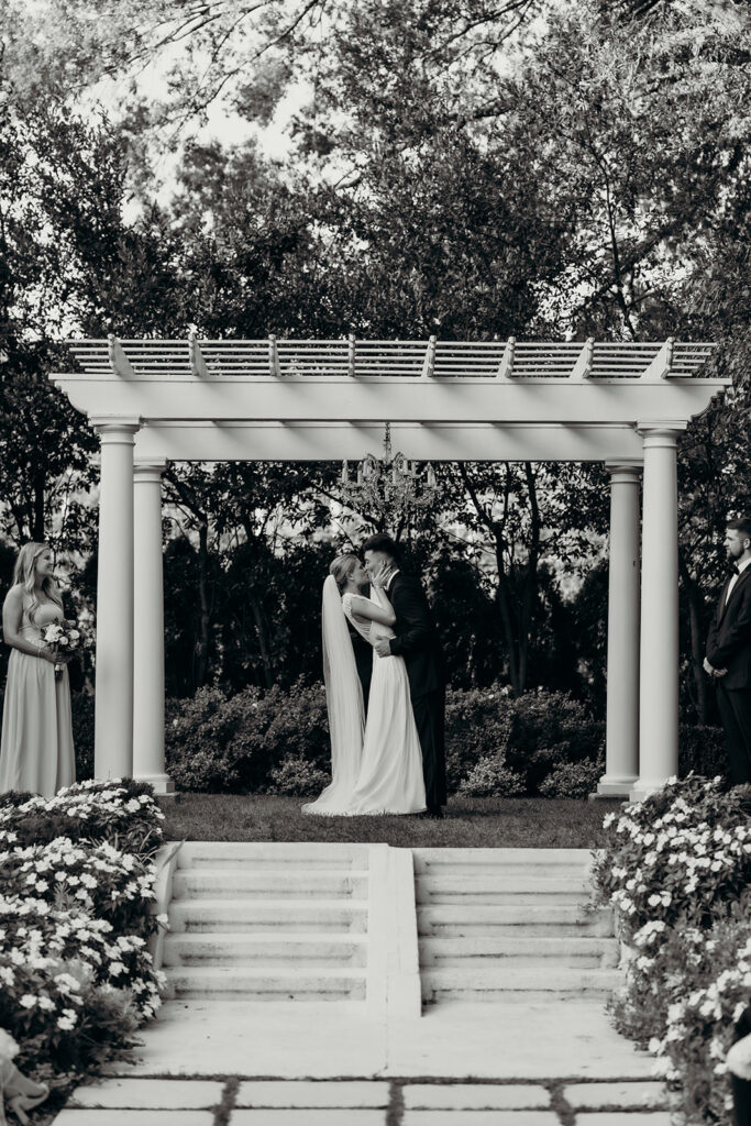 wedding ceremony at separk mansion