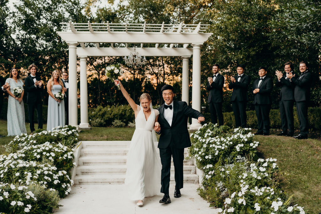 wedding ceremony at separk mansion