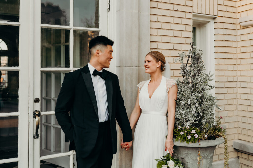 wedding ceremony at separk mansion