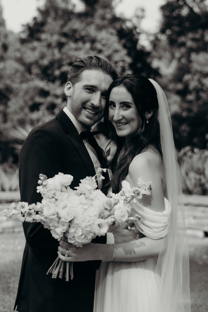 couples portraits at wedding