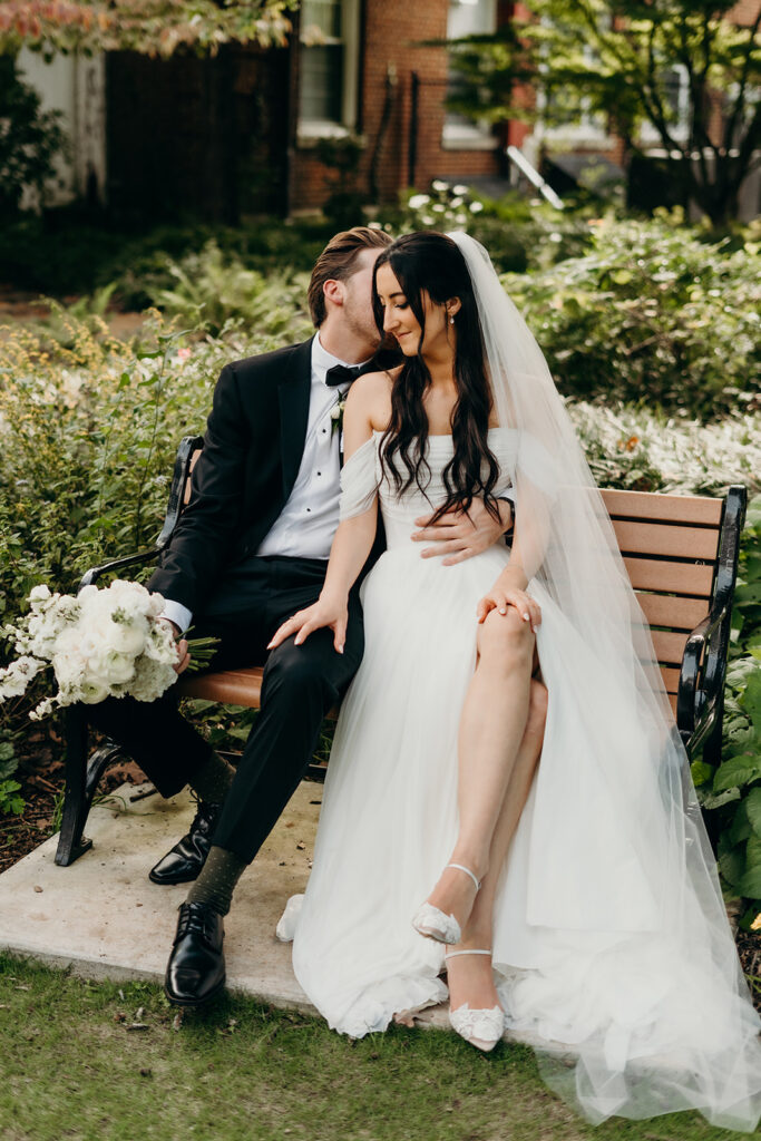 couples portraits at wedding