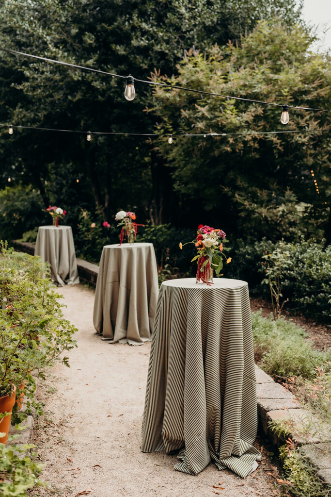 wedding reception details