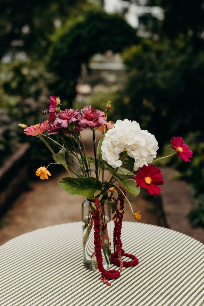 wedding reception details