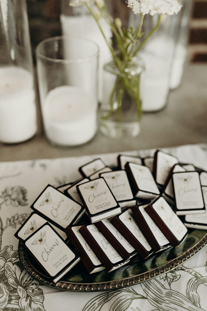 wedding reception details