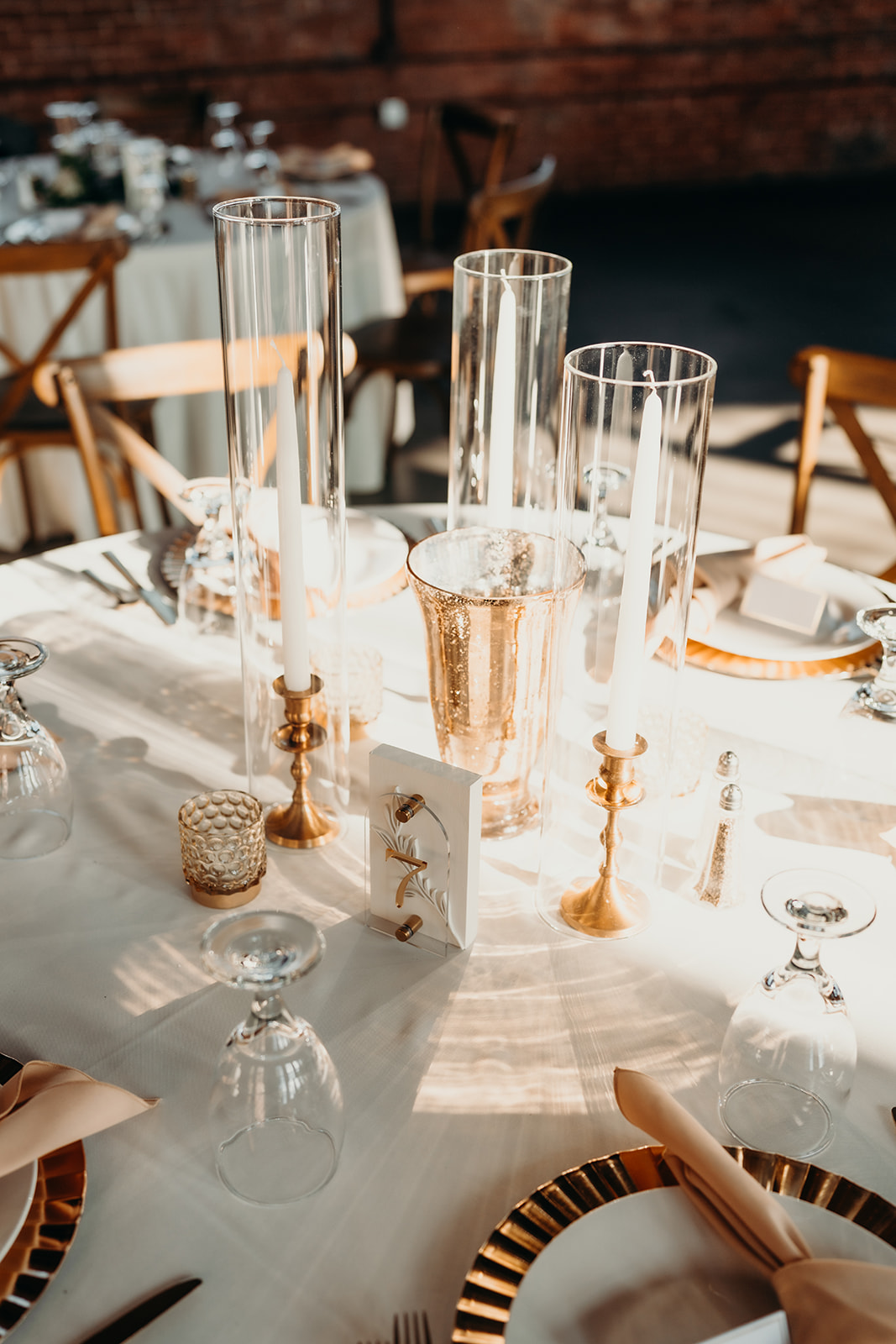 reception at dance floor Loray Mill Event Hall