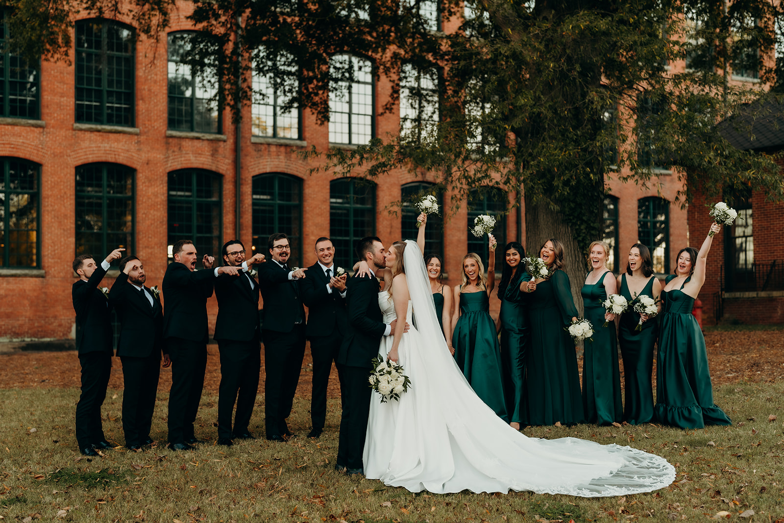 wedding party photos