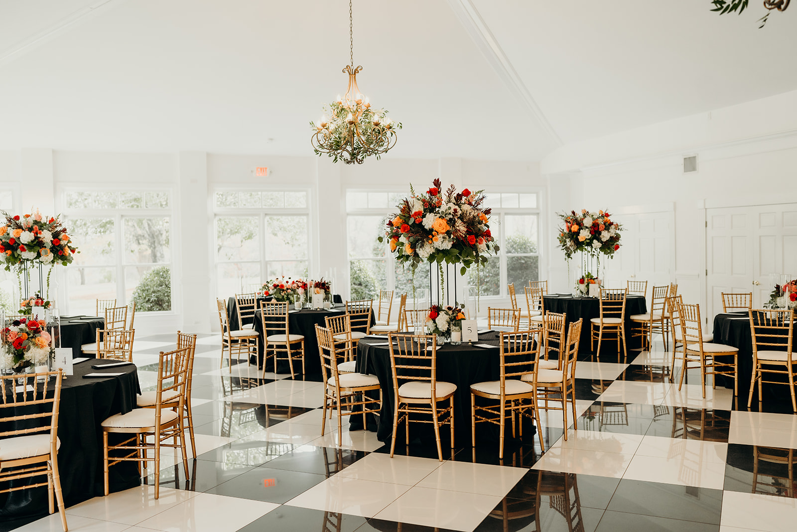 Reception space at the grande victorian